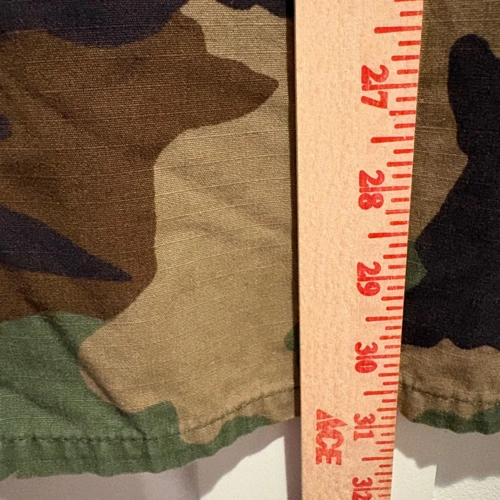 US Air Force BDU Combat Jacket Mens Medium Regular Camo 45th Space Wing Patch